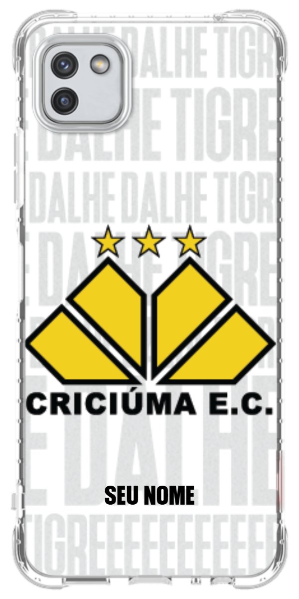 Capinha para Celular Criciúma Estampa Oficial 19