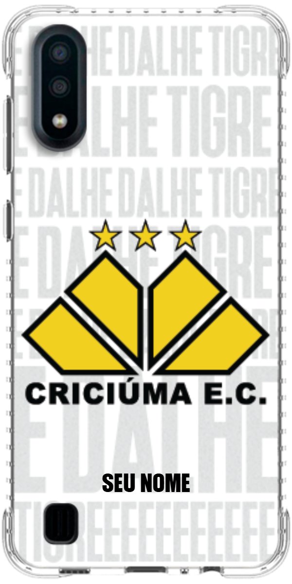 Capinha para Celular Criciúma Estampa Oficial 19
