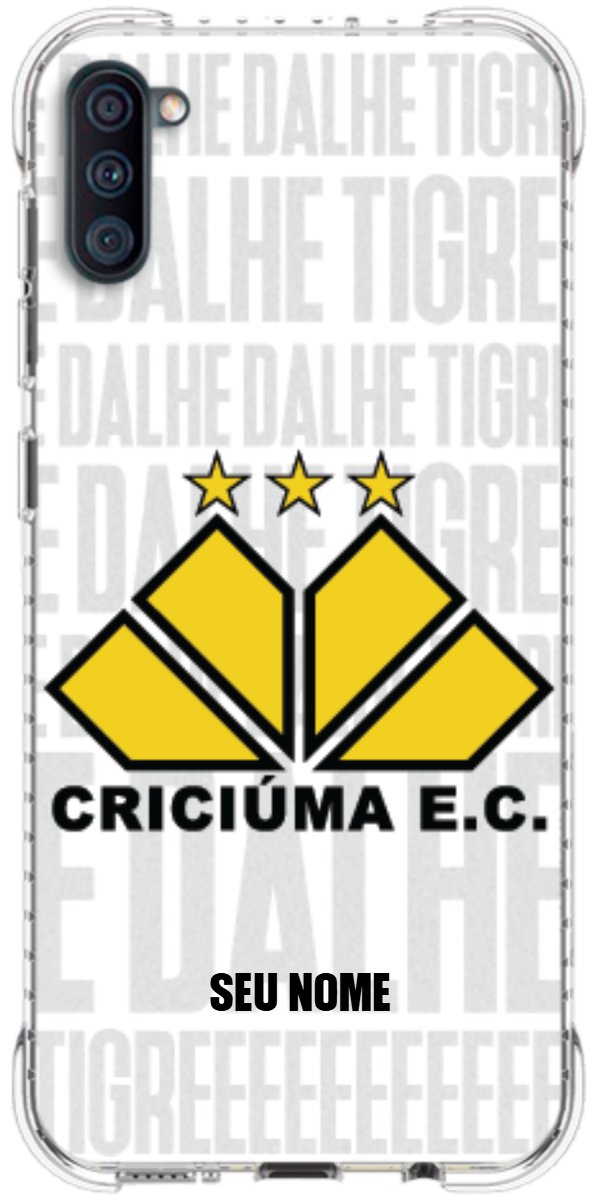 Capinha para Celular Criciúma Estampa Oficial 19