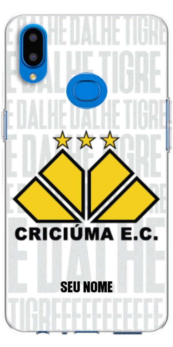 Capinha para Celular Criciúma Estampa Oficial 19