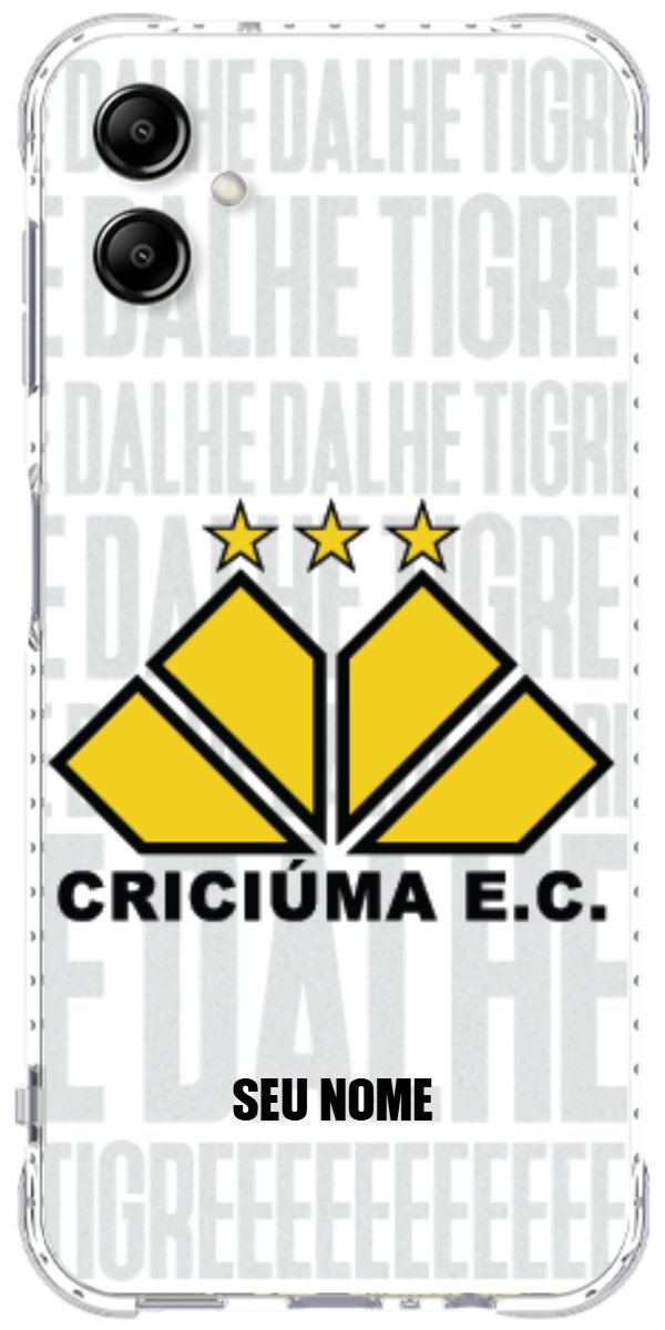 Capinha para Celular Criciúma Estampa Oficial 19