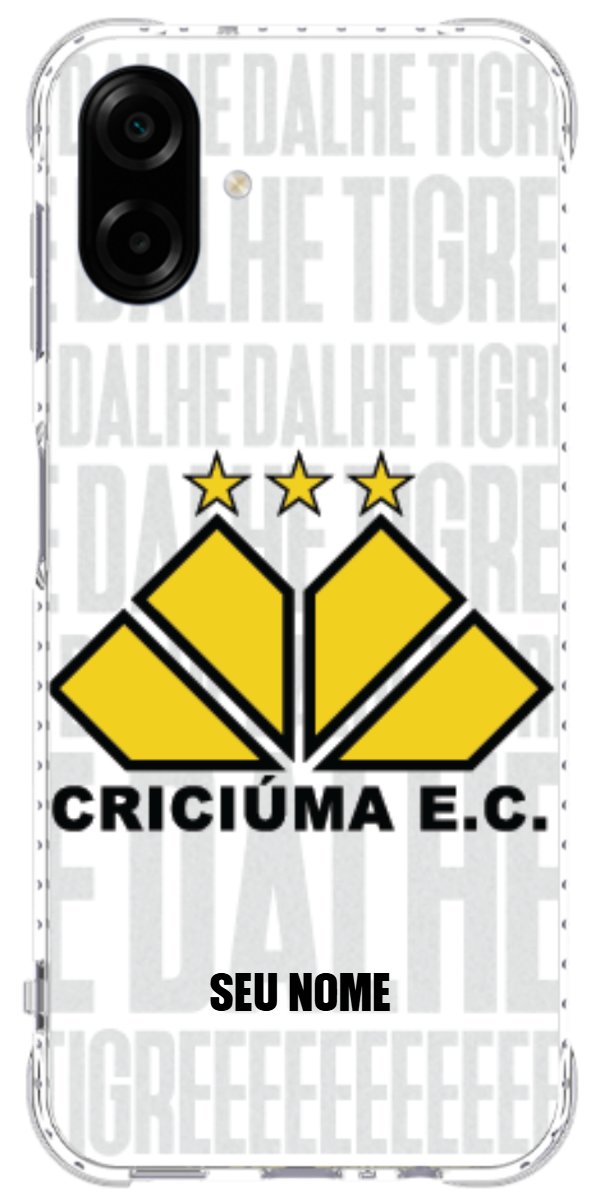 Capinha para Celular Criciúma Estampa Oficial 19
