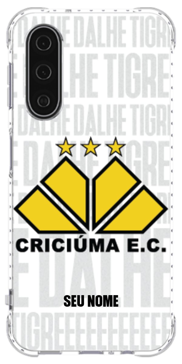 Capinha para Celular Criciúma Estampa Oficial 19