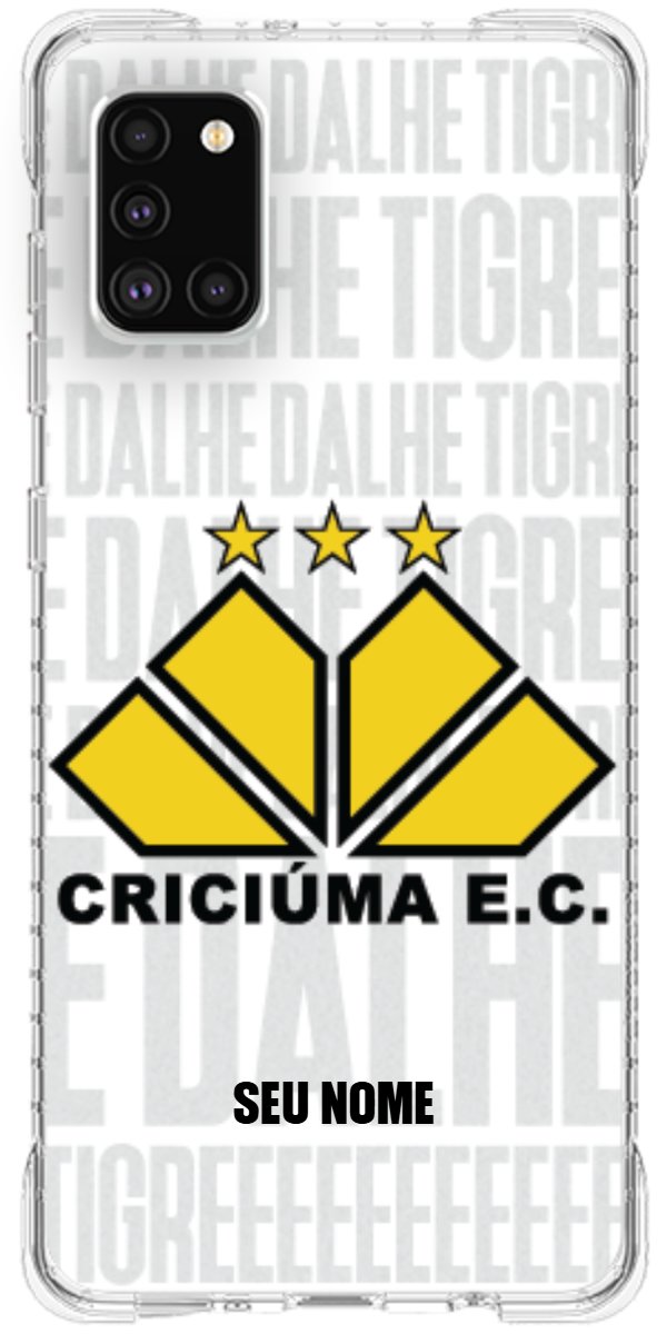 Capinha para Celular Criciúma Estampa Oficial 19