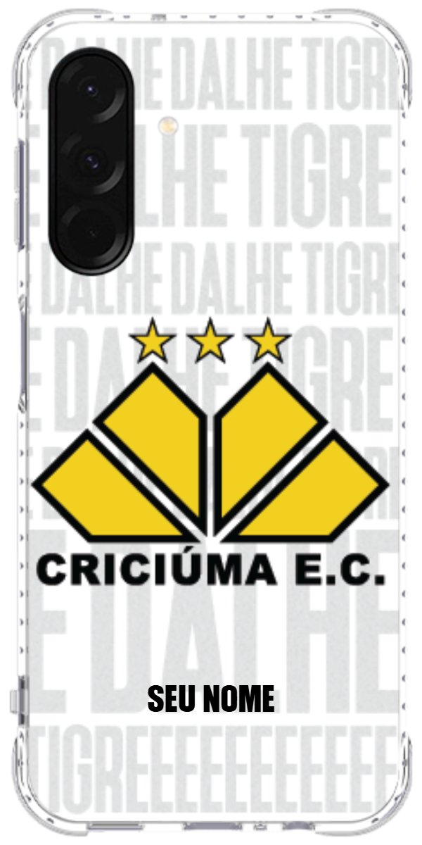 Capinha para Celular Criciúma Estampa Oficial 19