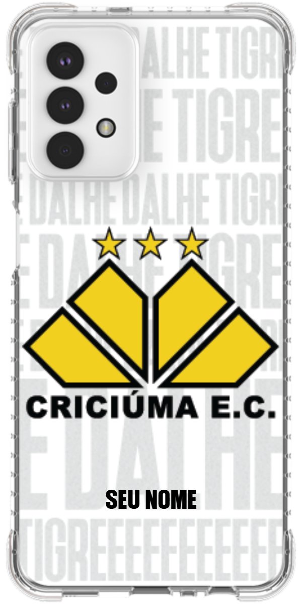 Capinha para Celular Criciúma Estampa Oficial 19