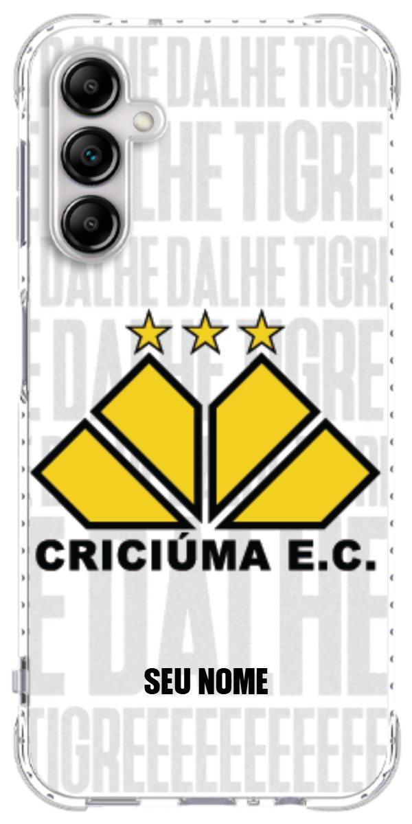Capinha para Celular Criciúma Estampa Oficial 19