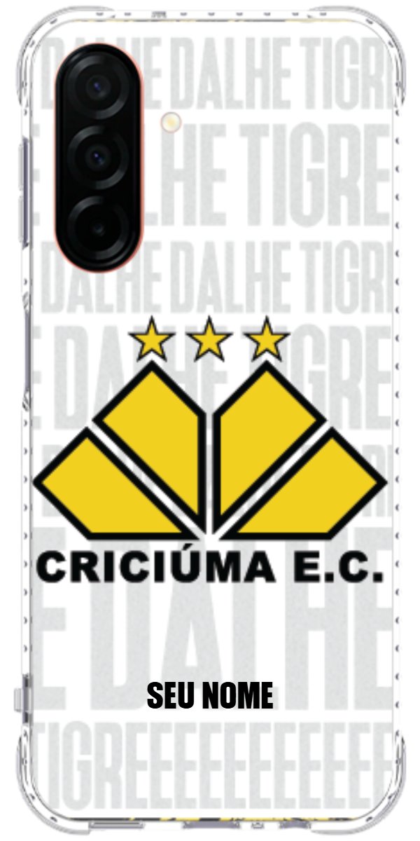 Capinha para Celular Criciúma Estampa Oficial 19