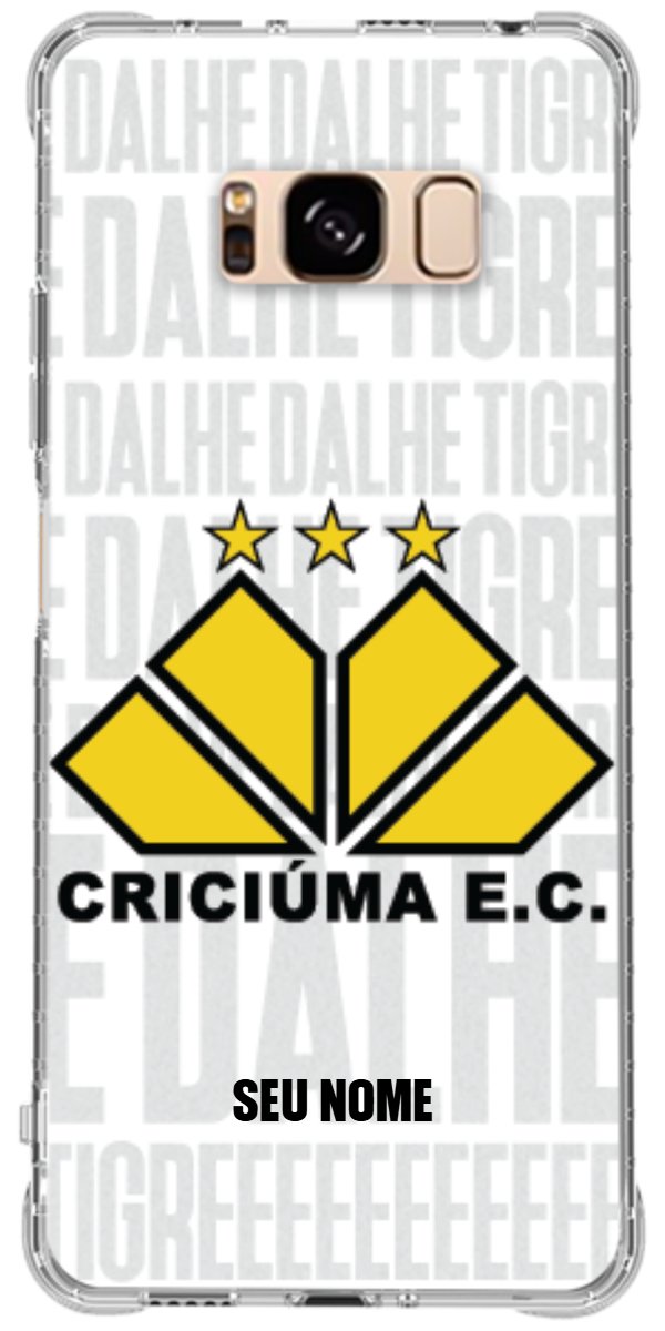 Capinha para Celular Criciúma Estampa Oficial 19