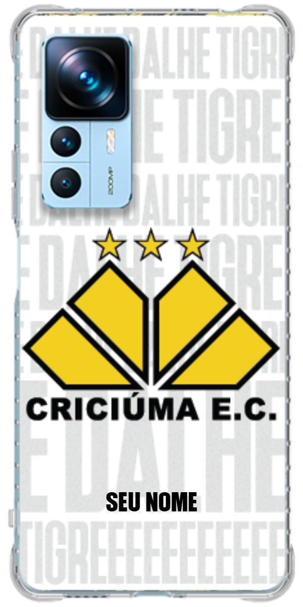 Capinha para Celular Criciúma Estampa Oficial 19