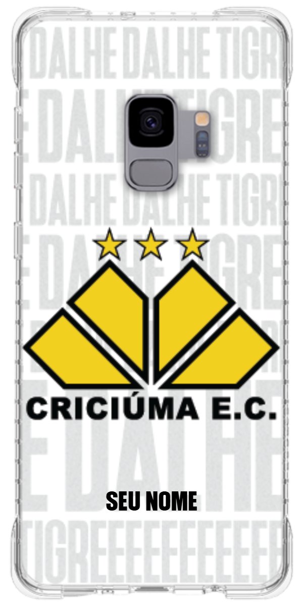 Capinha para Celular Criciúma Estampa Oficial 19