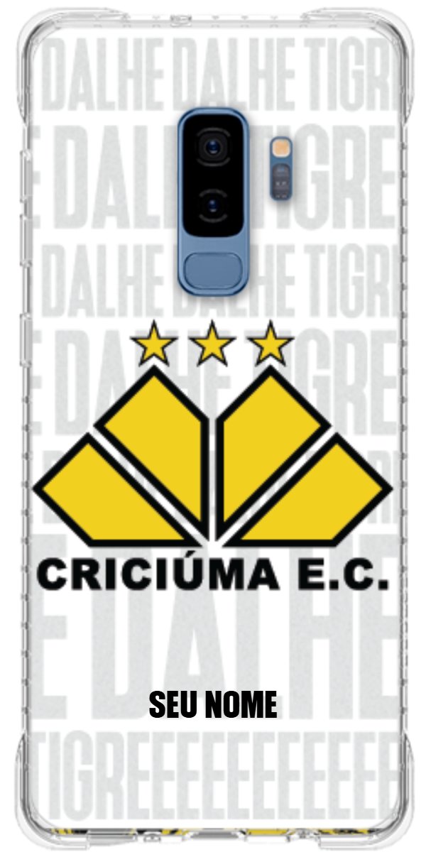 Capinha para Celular Criciúma Estampa Oficial 19