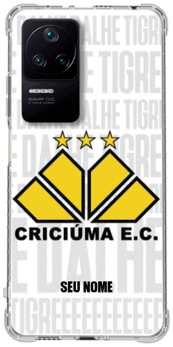 Capinha para Celular Criciúma Estampa Oficial 19