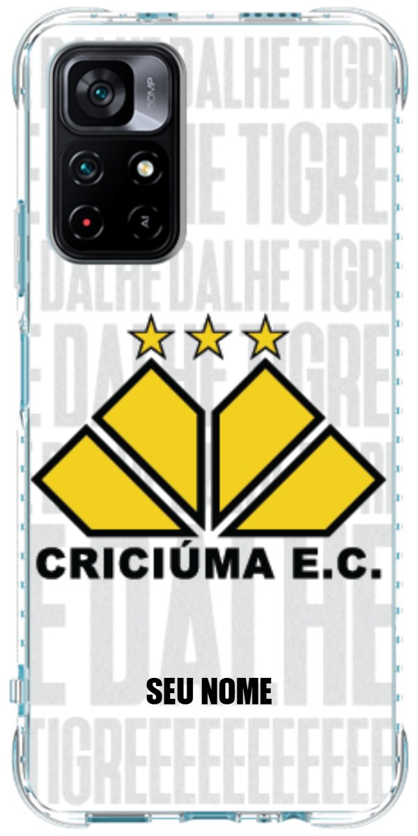 Capinha para Celular Criciúma Estampa Oficial 19