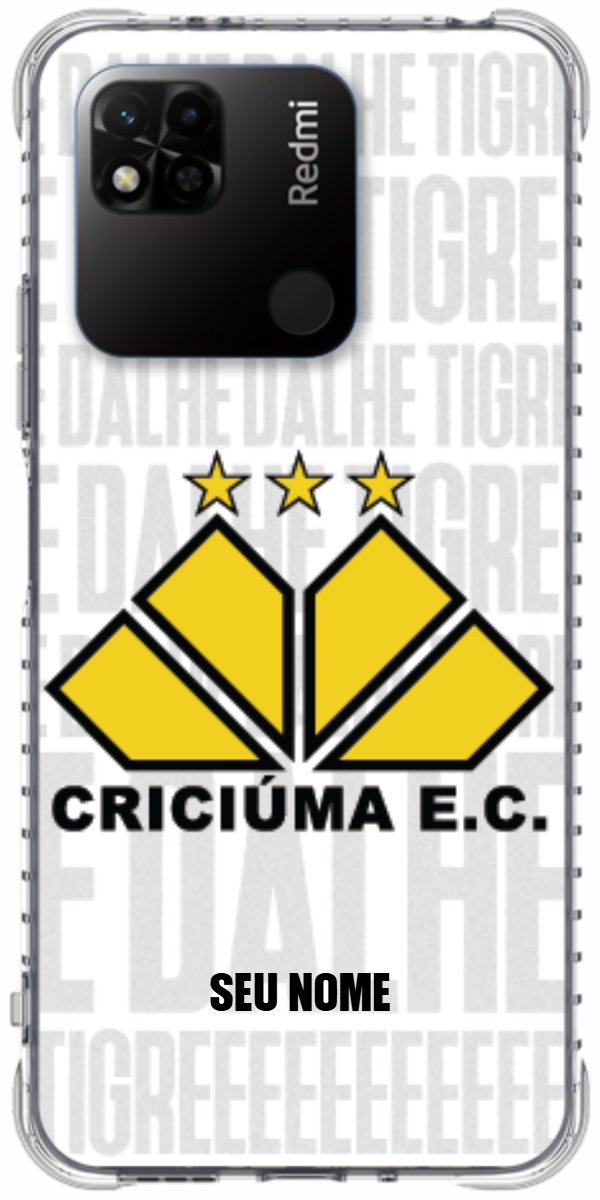 Capinha para Celular Criciúma Estampa Oficial 19
