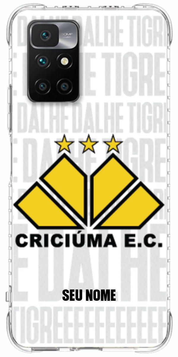 Capinha para Celular Criciúma Estampa Oficial 19