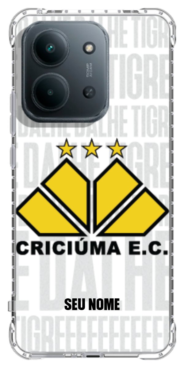 Capinha para Celular Criciúma Estampa Oficial 19