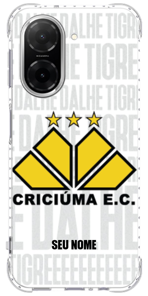 Capinha para Celular Criciúma Estampa Oficial 19