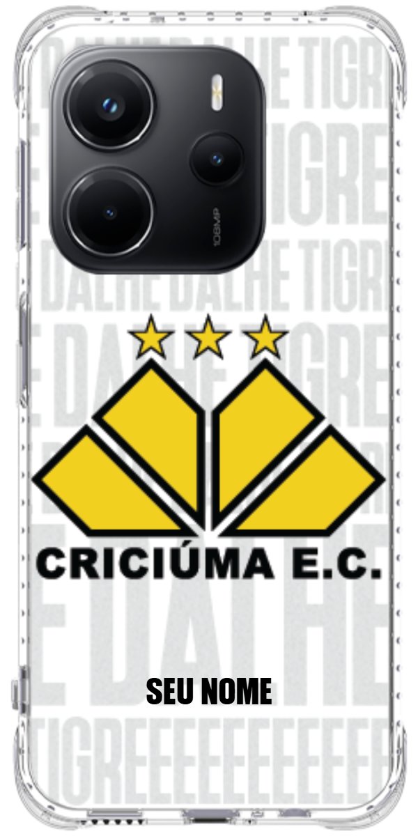 Capinha para Celular Criciúma Estampa Oficial 19