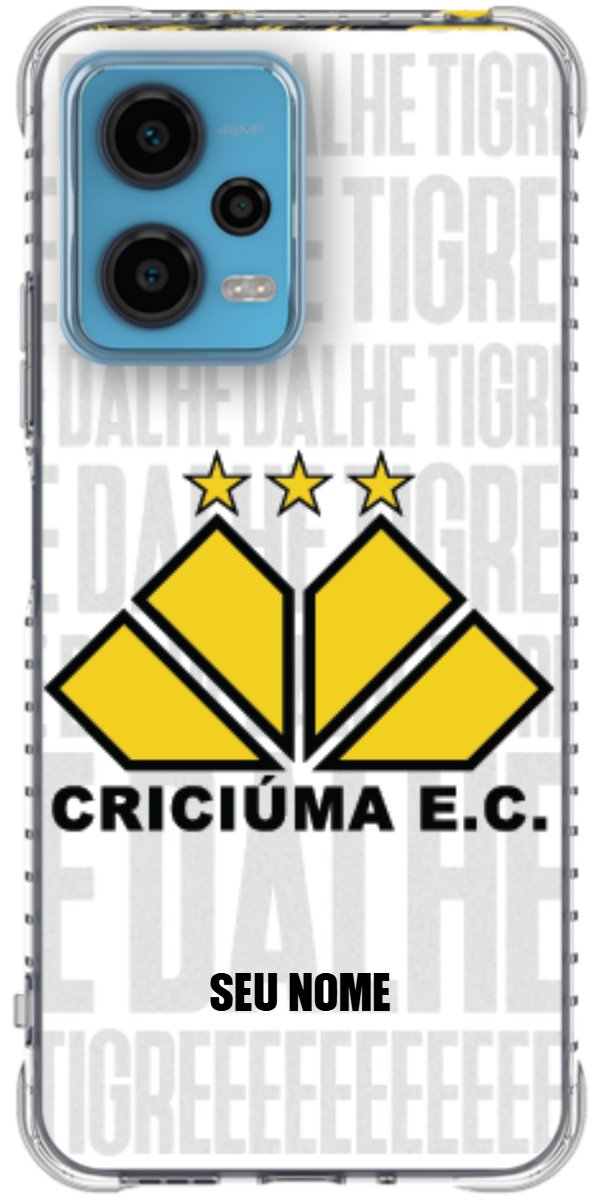 Capinha para Celular Criciúma Estampa Oficial 19
