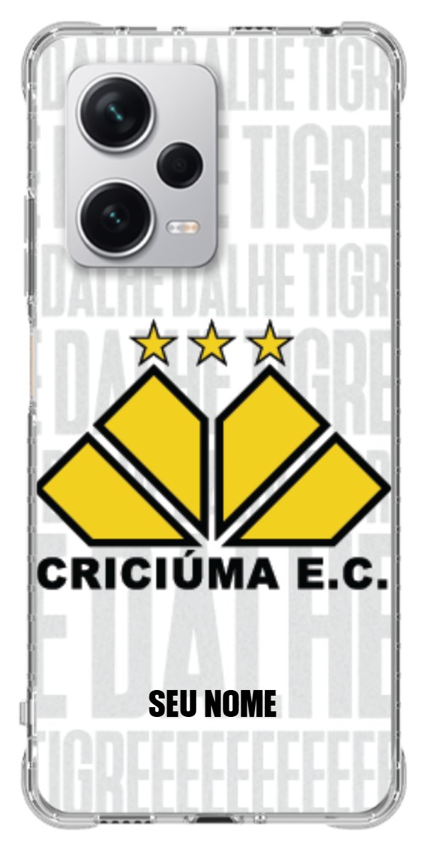 Capinha para Celular Criciúma Estampa Oficial 19