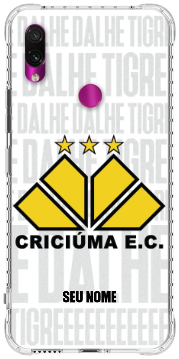 Capinha para Celular Criciúma Estampa Oficial 19