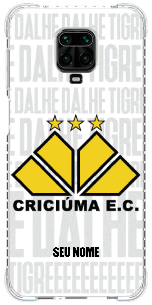 Capinha para Celular Criciúma Estampa Oficial 19