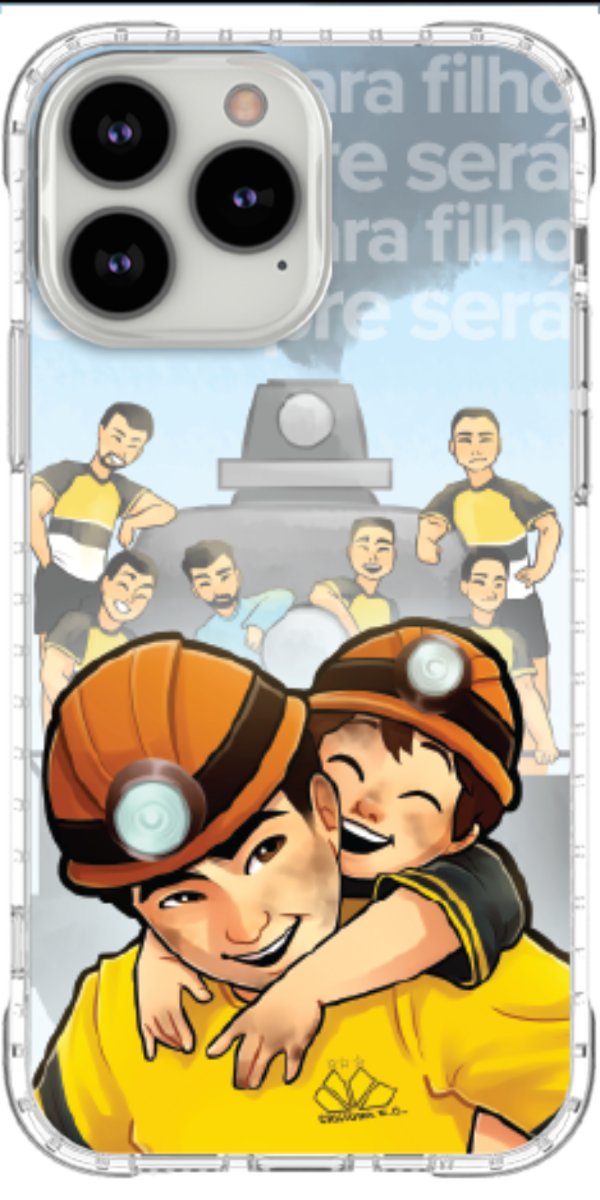 Capinha para Celular Criciúma Estampa Oficial 16