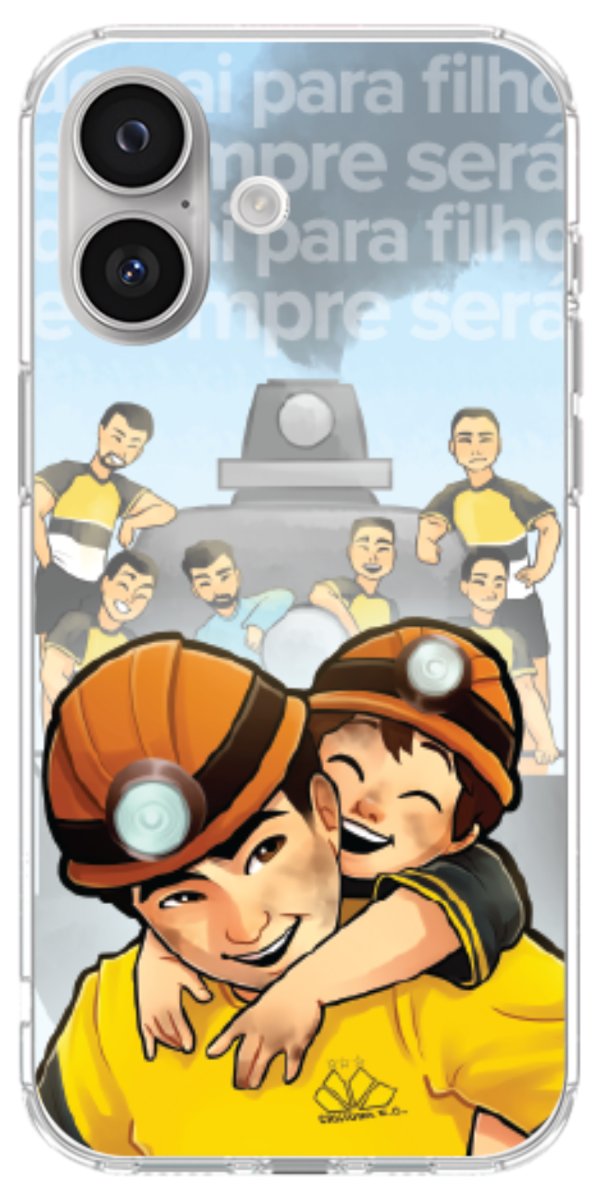 Capinha para Celular Criciúma Estampa Oficial 16