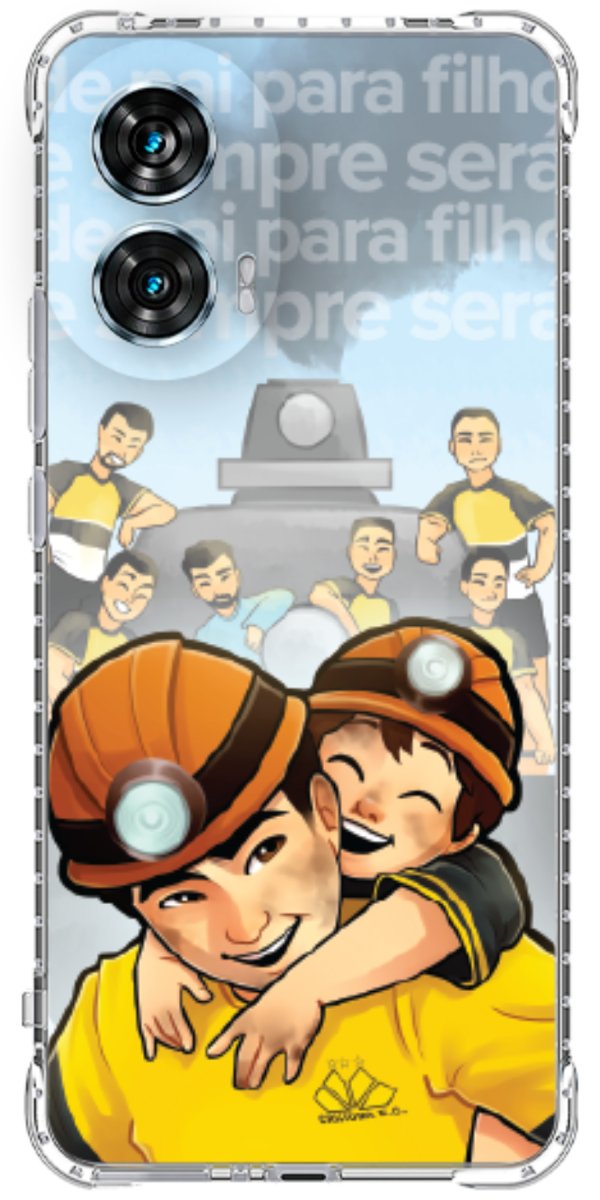 Capinha para Celular Criciúma Estampa Oficial 16