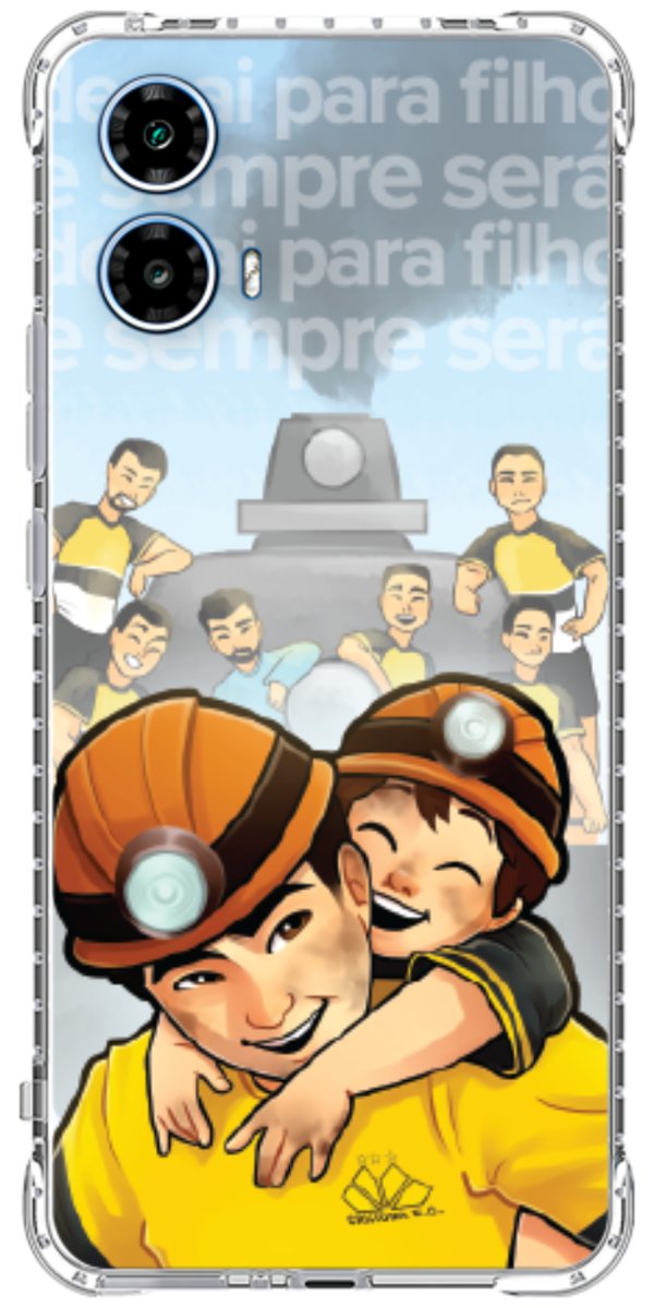 Capinha para Celular Criciúma Estampa Oficial 16