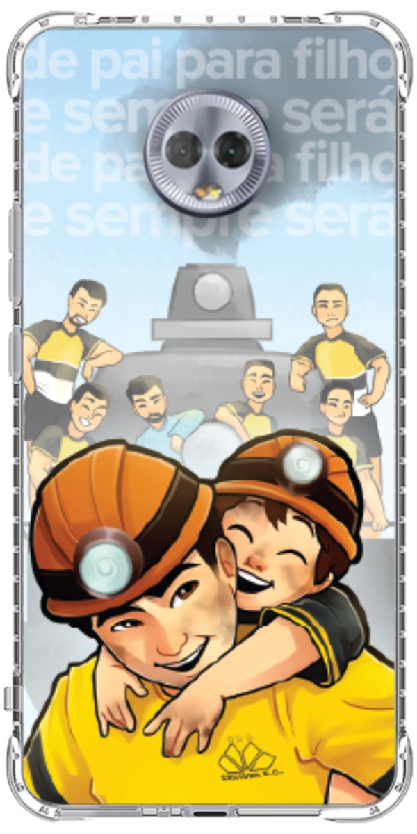 Capinha para Celular Criciúma Estampa Oficial 16