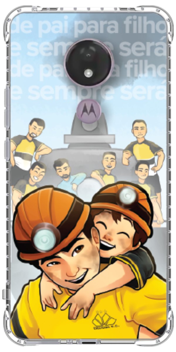 Capinha para Celular Criciúma Estampa Oficial 16