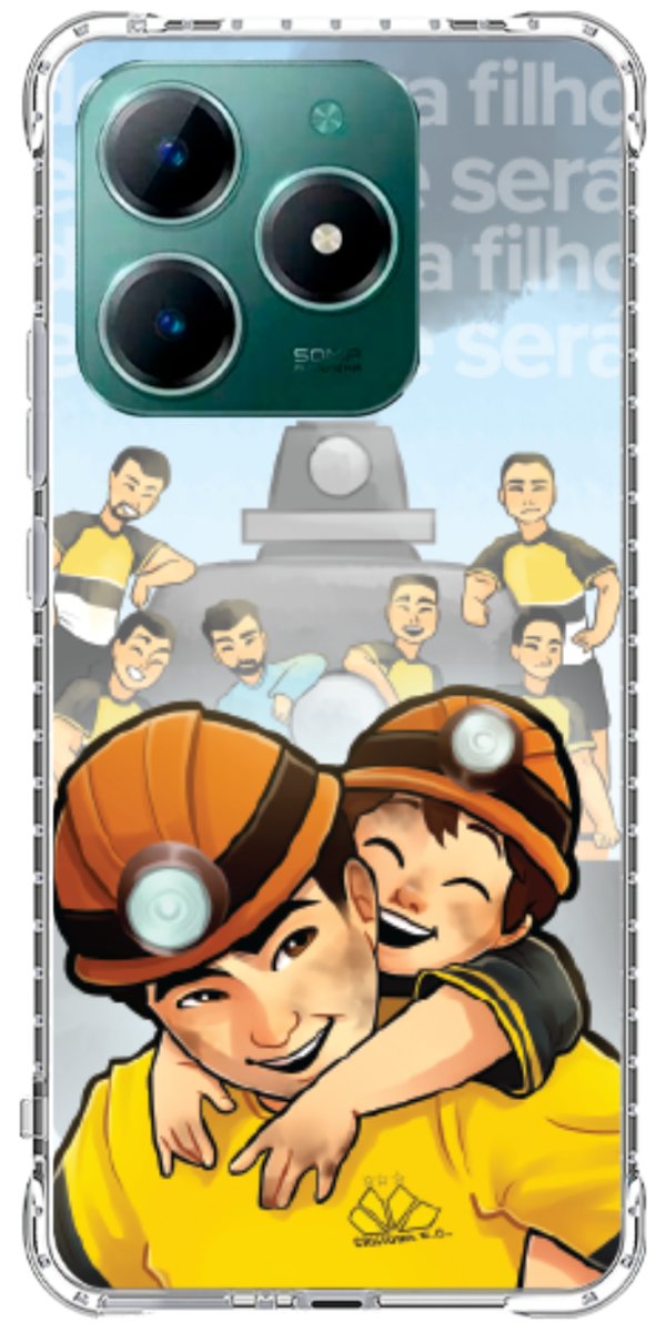 Capinha para Celular Criciúma Estampa Oficial 16