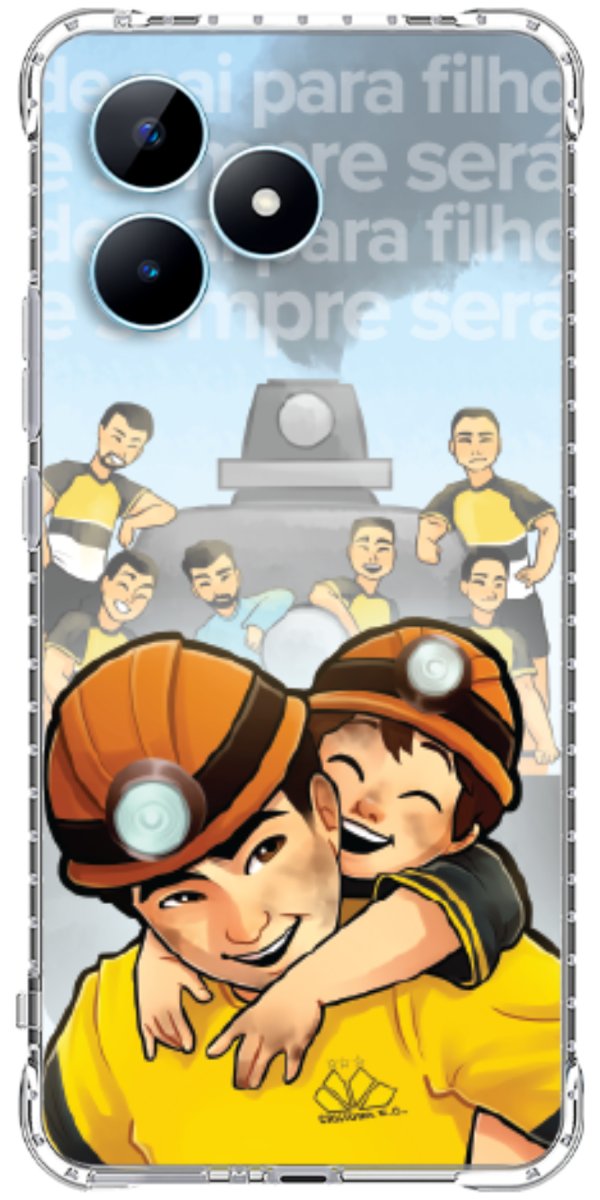 Capinha para Celular Criciúma Estampa Oficial 16
