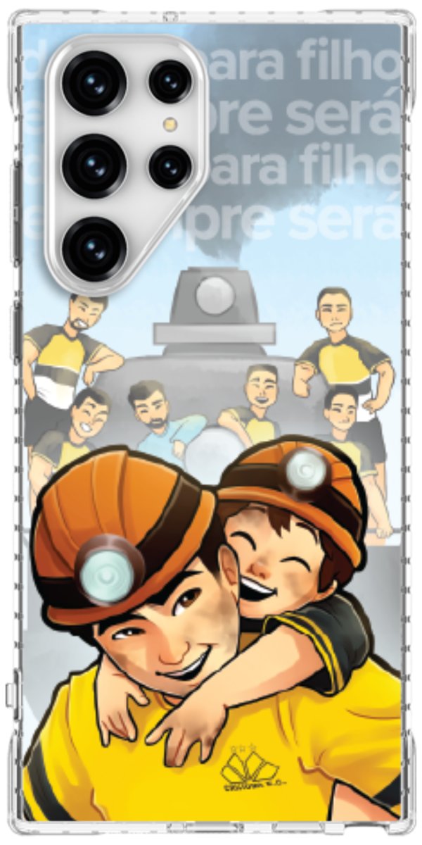 Capinha para Celular Criciúma Estampa Oficial 16