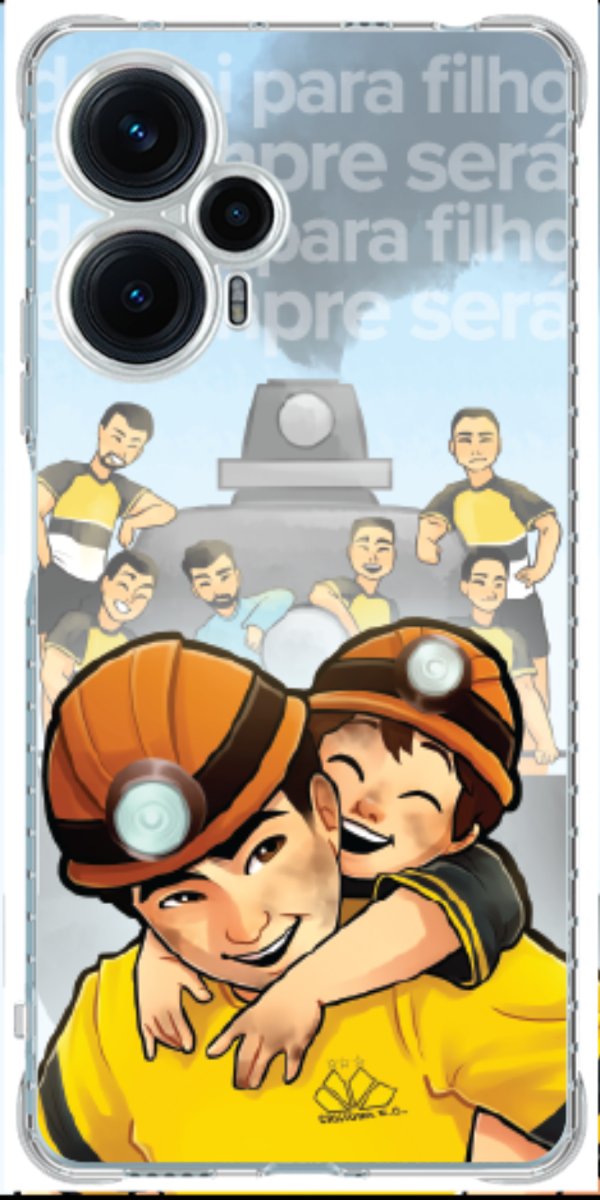 Capinha para Celular Criciúma Estampa Oficial 16