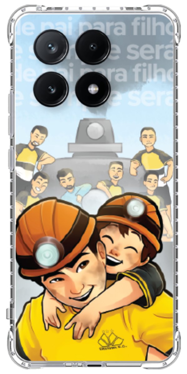 Capinha para Celular Criciúma Estampa Oficial 16