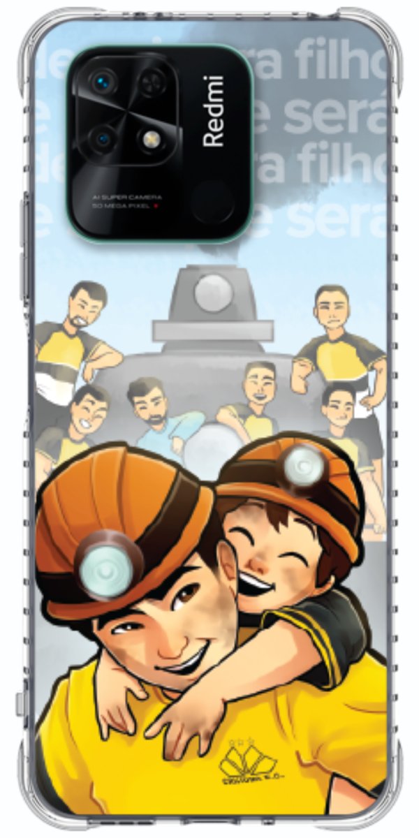 Capinha para Celular Criciúma Estampa Oficial 16