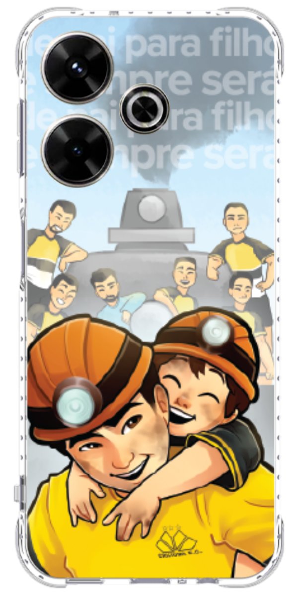 Capinha para Celular Criciúma Estampa Oficial 16