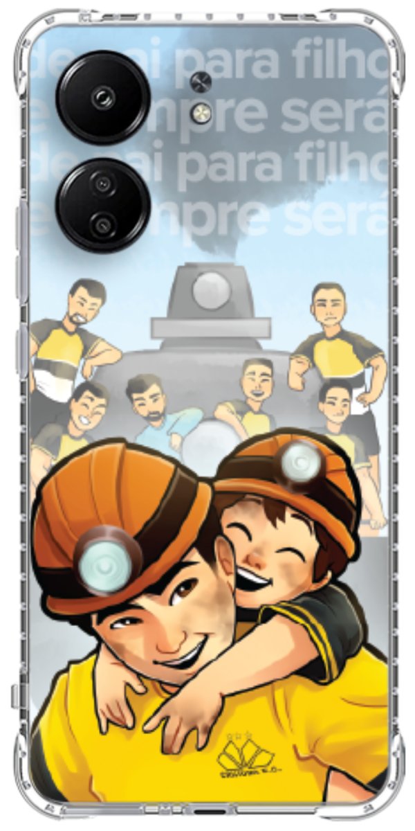 Capinha para Celular Criciúma Estampa Oficial 16