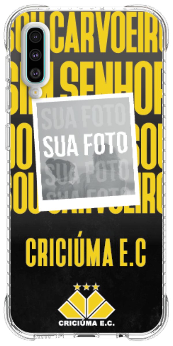 Capinha para Celular Crciúma Estampa Oficial 19