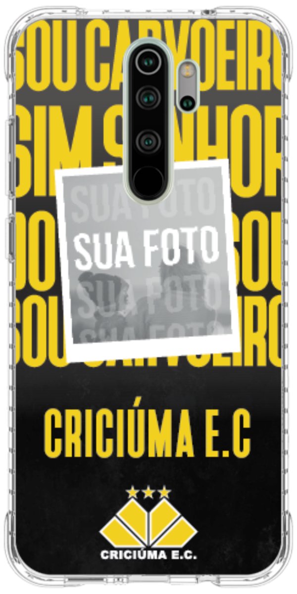 Capinha para Celular Crciúma Estampa Oficial 19