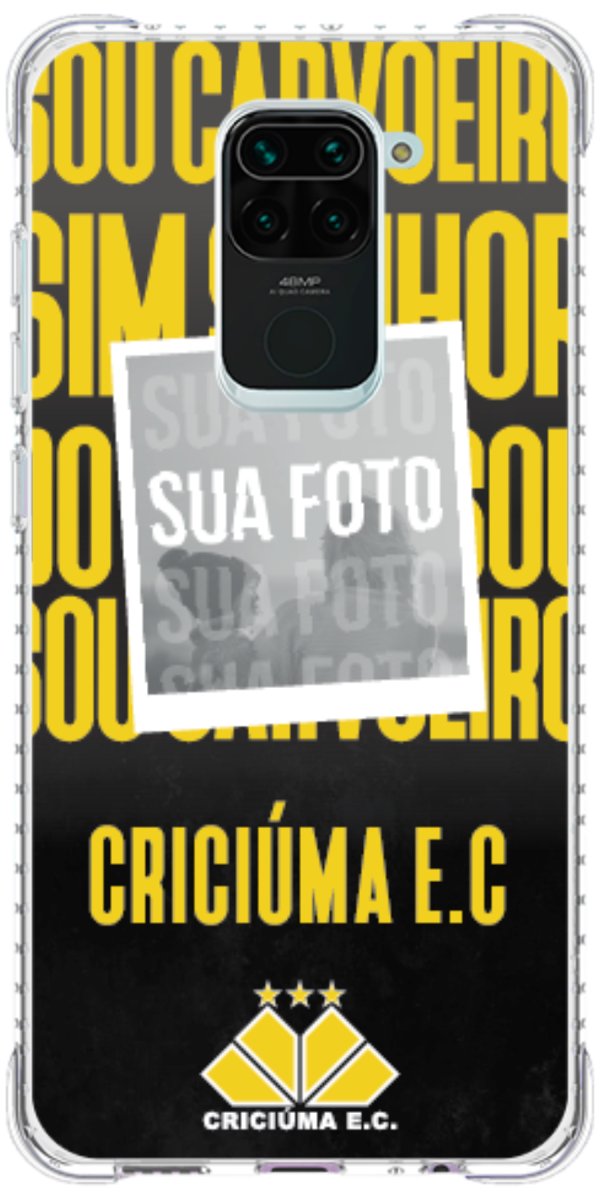Capinha para Celular Crciúma Estampa Oficial 19