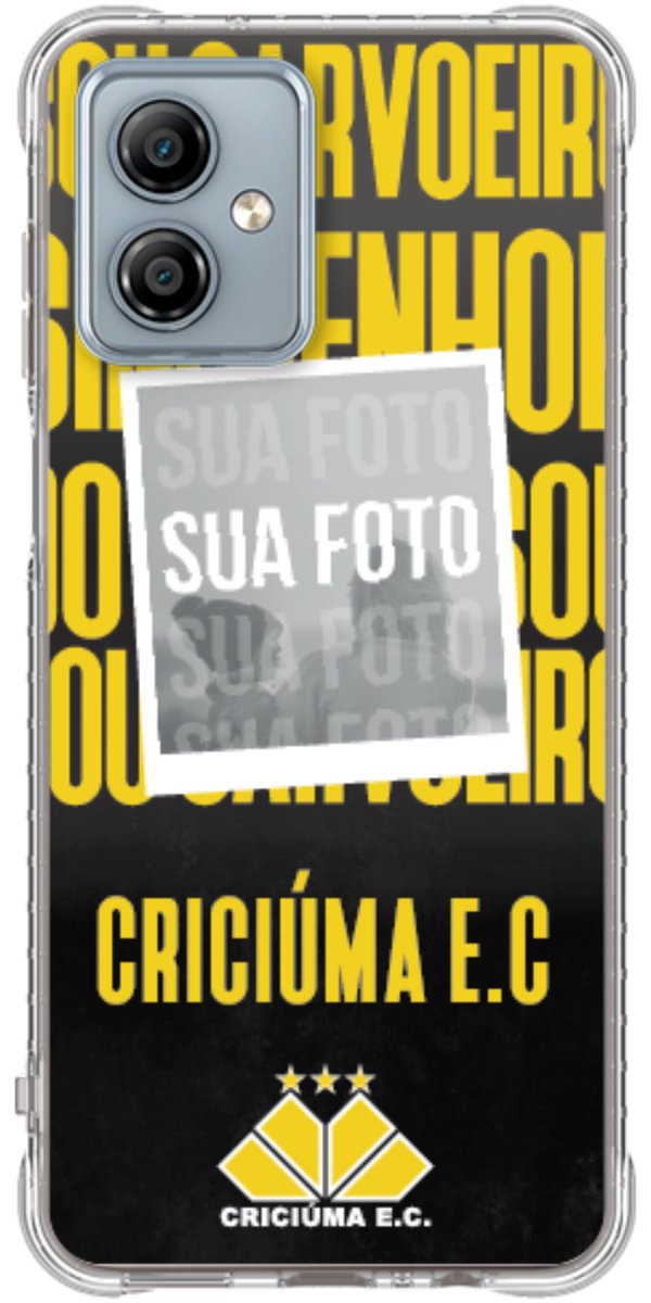 Capinha para Celular Crciúma Estampa Oficial 19