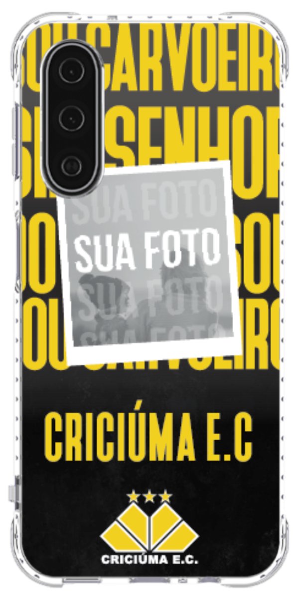 Capinha para Celular Crciúma Estampa Oficial 19