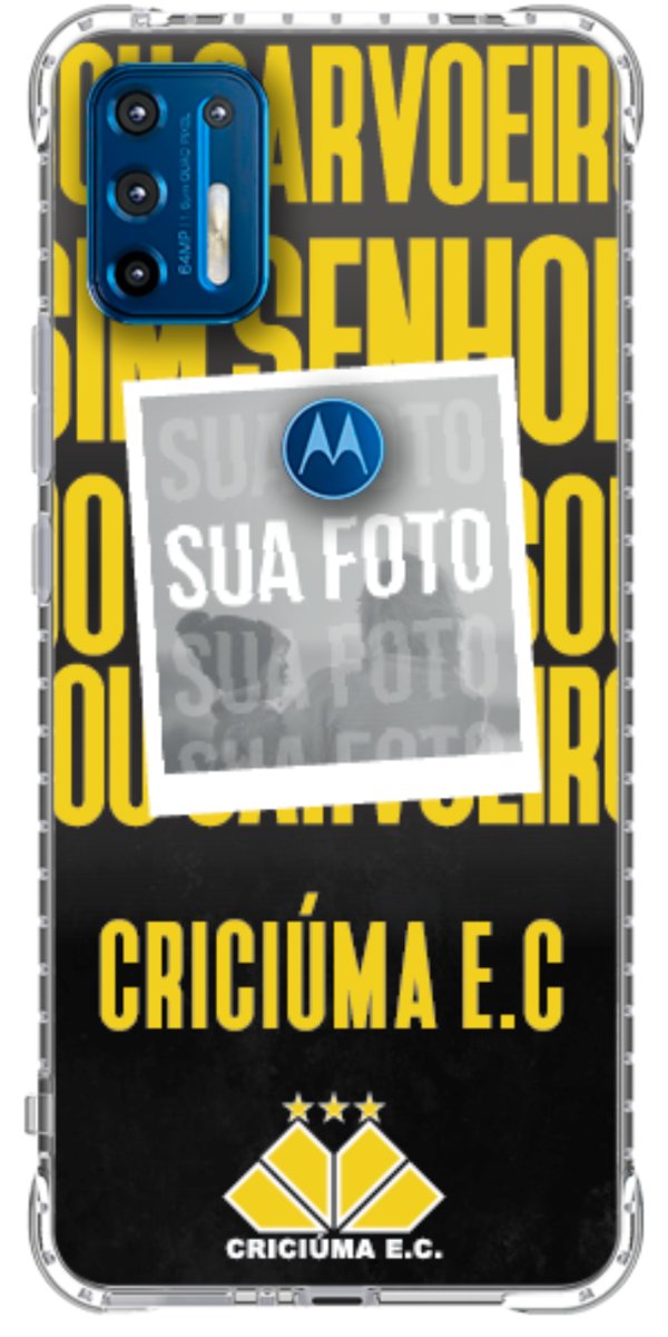 Capinha para Celular Crciúma Estampa Oficial 19