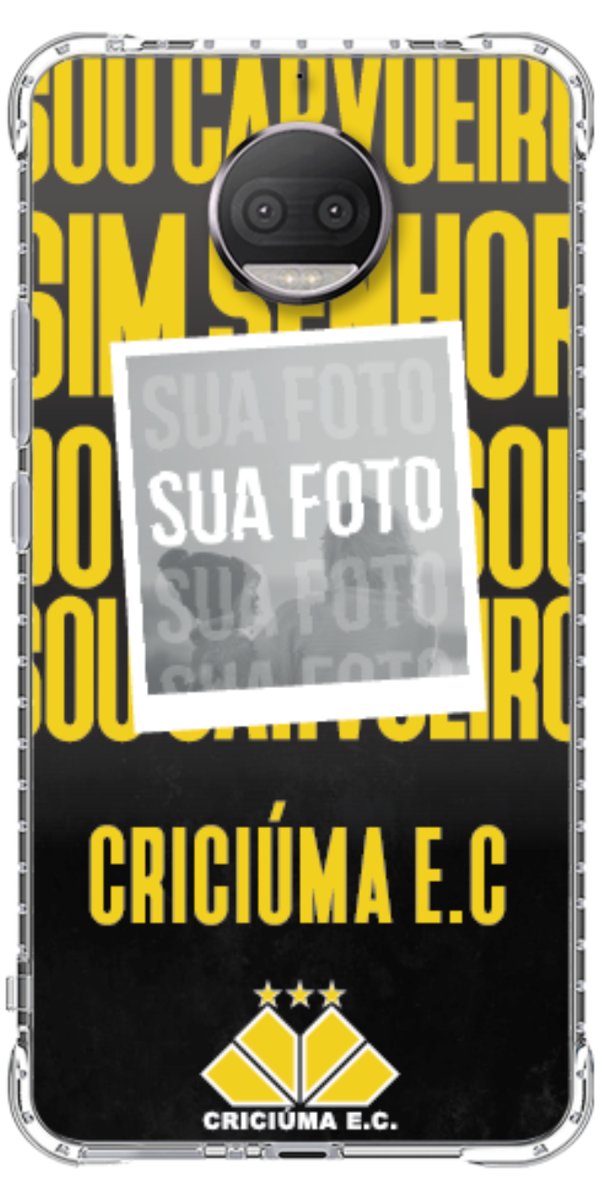 Capinha para Celular Crciúma Estampa Oficial 19