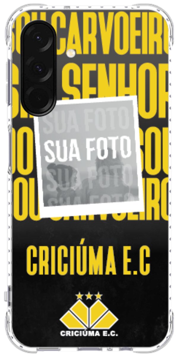 Capinha para Celular Crciúma Estampa Oficial 19