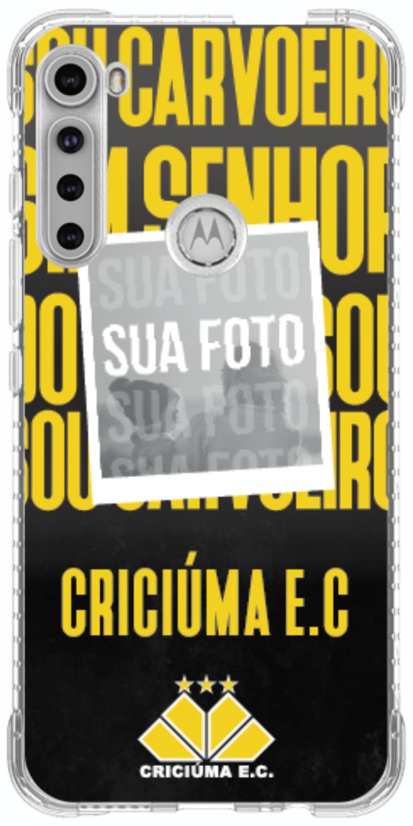 Capinha para Celular Crciúma Estampa Oficial 19